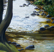 Brunchew Stream Painting